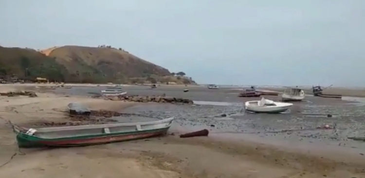 Na plážích v Brazílii a Uruguaji se děje něco záhadného, oceán mizí z pláží