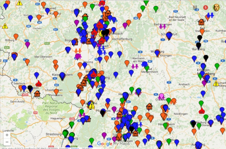 Nekorektní mapa: Jak vypadá zločinnost imigrantů v Německu? Je to neveselý pohled...