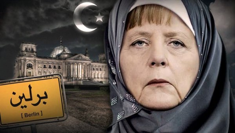 Nebojte se islámu! Vyzvala Němce Angela Merkelová a má pro ně radu, jak to mají udělat! Smál se jí kvůli tomu plný sál!