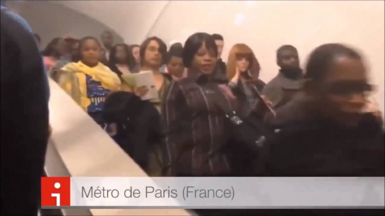 Tak to je síla. Metro v Paříži a Moskvě...