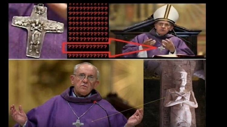 Je papež František opravdu křesťan? Co nosí na krku a proč?