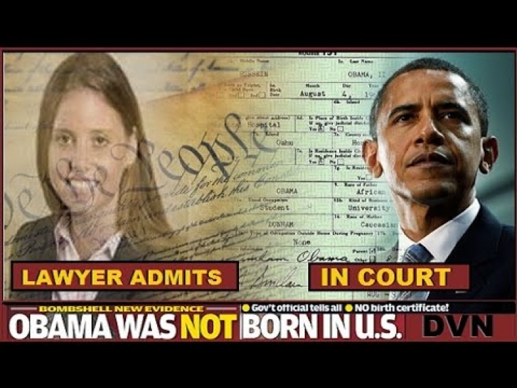 Obama má velký problém. Nové nesporné důkazy, že Obamův rodný list je padělek.